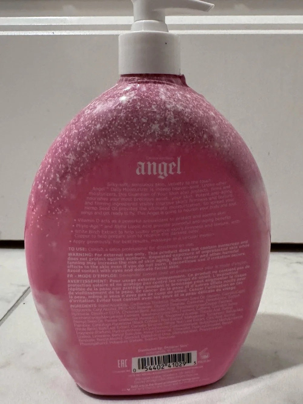 Designer Skin Angel Hydrating Body Moisturizer/Body Wash Set Unopened/Unused